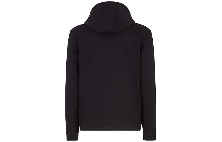 Lookbook FENDI 黑色刺繡Logo抓毛連帽衫 FY0870A1EIF0QA1