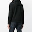 Sizing FENDI Black Solid Logo Embroidered Fleece Hoodie FY0870A1EIF0QA1