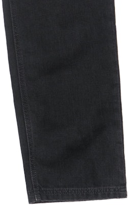 FENDI Black Straight-Leg Mid-Rise Logo Jeans FLP201AGZOF0QA1 Details for FENDI Black Straight-Leg Mid-Rise Logo Jeans FLP201AGZOF0QA1