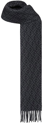 芬迪 黑色流苏标志羊毛围巾 FXS124AH85F0UY7 Lookbook 芬迪 黑色流苏标志羊毛围巾 FXS124AH85F0UY7