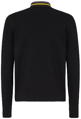 芬迪黑色高领修身休闲长袖毛衣。 FZY464AH3FF0QA1 Lookbook 芬迪黑色高领修身休闲长袖毛衣。 FZY464AH3FF0QA1