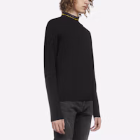 Details for FENDI 黑色高領修身休閒長袖毛衣 FZY464AH3FF0QA1