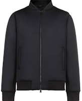 FENDI Black Zip-Up Jacket with Back Logo Print FW0833ADWVF0QA1 FENDI Black Zip-Up Jacket with Back Logo Print FW0833ADWVF0QA1