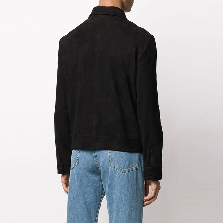 Shop フェンディ ブラック ジッパー付きレタープリントカジュアルジャケット. FPJ020ABUNF0QA1