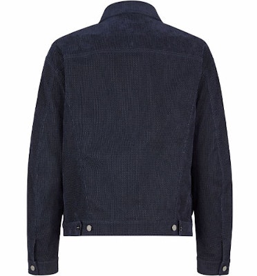 FENDI 藍色FF圖案扣式襯衫外套 FW0428AGZUF0QG0 Lookbook FENDI 藍色FF圖案扣式襯衫外套 FW0428AGZUF0QG0