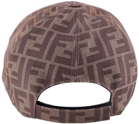 FENDI Brown Printed Polyester Cotton Baseball Cap. FXQ675AK6QF1HTV Shop FENDI Brown Printed Polyester Cotton Baseball Cap. FXQ675AK6QF1HTV