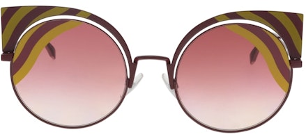 Fendi Butterfly Sunglasses Burgundy (FF 0215/S 00L9- X4) Fendi Butterfly Sunglasses Burgundy (FF 0215/S 00L9- X4)