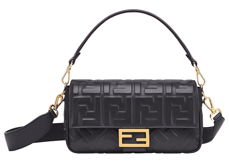 Fendi by Marc Jacobs Baguette Black Leather Bag