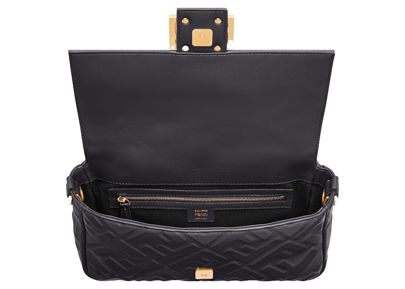 Lookbook マーク・ジェイコブスによるフェンディバゲット・ブラックレザーバッグ