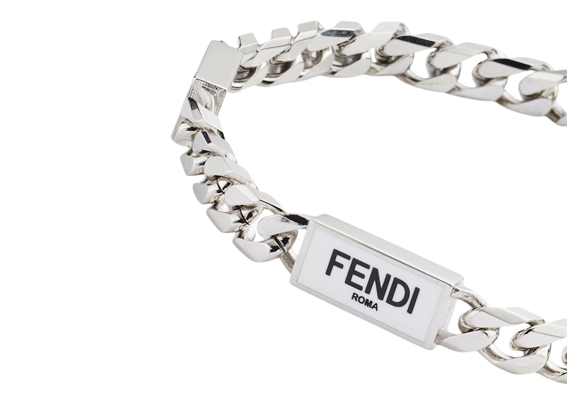 Order Fendi Marc Jacobs 银色短棍手链