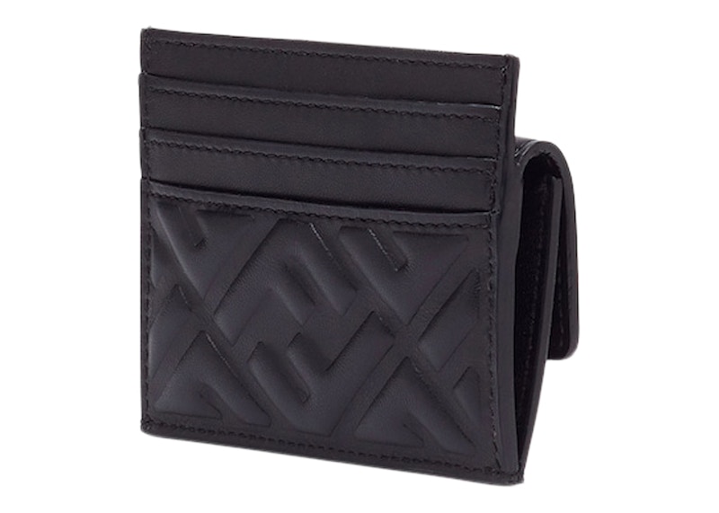 Lookbook Fendi oleh Marc Jacobs Dompet Kad Kulit Nappa Hitam Baguette