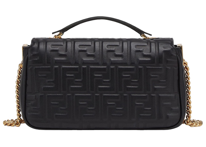Order Bolso Fendi Baguette Cadena Midi Negro de Piel Nappa por Marc Jacobs