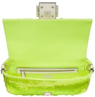 Fendi by Marc Jacobs 粉紅小牛皮與螢光黃亮片Elaphe法棍包 Lookbook Fendi by Marc Jacobs 粉紅小牛皮與螢光黃亮片Elaphe法棍包