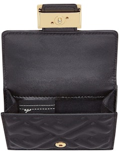 Fendi por Marc Jacobs Baguette Micro Trifold Cartera Negra de Napa. Lookbook Fendi por Marc Jacobs Baguette Micro Trifold Cartera Negra de Napa.