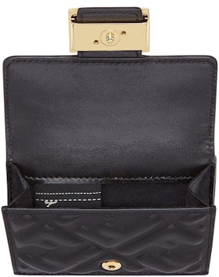 Fendi by Marc Jacobs Baguette Micro Trifold Black Nappa Leather Wallet Lookbook Fendi by Marc Jacobs Baguette Micro Trifold Black Nappa Leather Wallet
