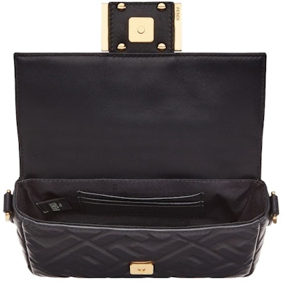 Fendi by Marc Jacobs Tas Baguette Mini Kulit Hitam Lookbook Fendi by Marc Jacobs Tas Baguette Mini Kulit Hitam