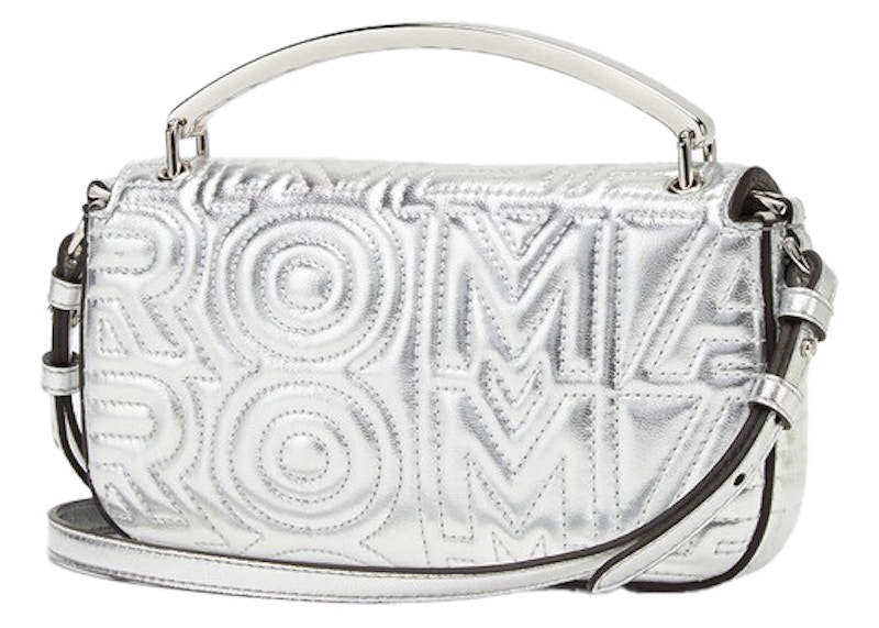 Order 芬迪 Marc Jacobs 银色皮革手机包 baguette 手拿包