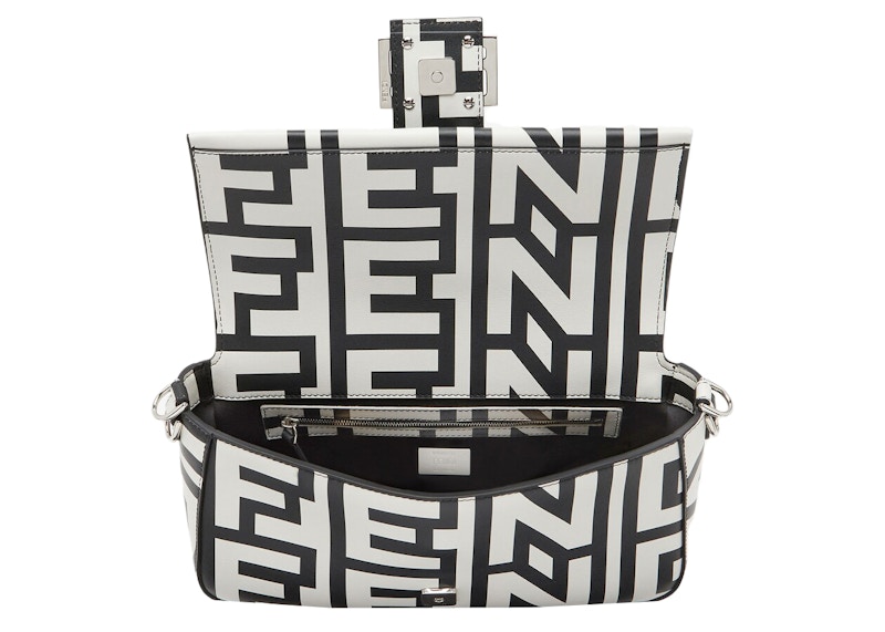 Lookbook Bolso de Cuero Bicolor Fendi by Marc Jacobs Baguette