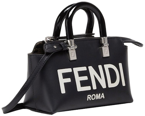 Fendi by Marc Jacobs By The Way Mini Small Boston Bag In Black Leather Buy Fendi by Marc Jacobs By The Way Mini Small Boston Bag In Black Leather