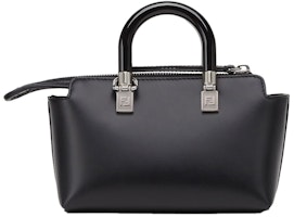 フェンディ by マーク・ジェイコブス バイザウェイミニボストンバッグ 黒レザー Order フェンディ by マーク・ジェイコブス バイザウェイミニボストンバッグ 黒レザー