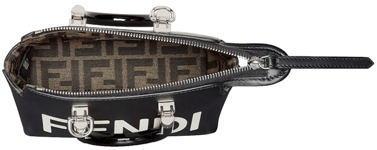 Fendi oleh Marc Jacobs By The Way Mini Beg Boston Kecil Kulit Hitam Lookbook Fendi oleh Marc Jacobs By The Way Mini Beg Boston Kecil Kulit Hitam