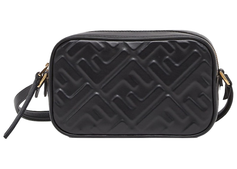 Fendi by Marc Jacobs Camera Case Black Leather Mini Bag