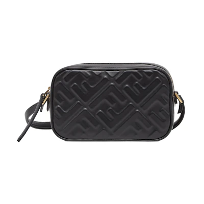 Fendi by Marc Jacobs Camera Case Black Leather Mini Bag