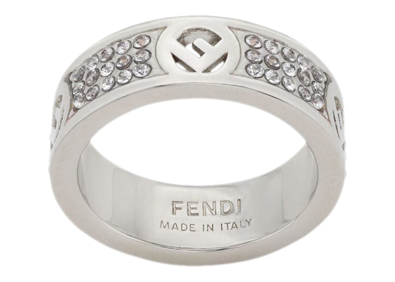 Fendi by Marc Jacobs F is Fendi Ring Silver-Colored Ring