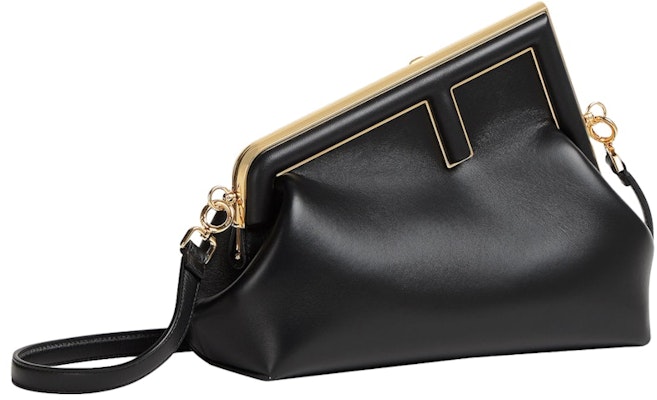 Beg Tangan Kulit Hitam Fendi First Midi oleh Marc Jacobs Buy Beg Tangan Kulit Hitam Fendi First Midi oleh Marc Jacobs