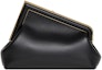 Order Beg Tangan Kulit Hitam Fendi First Midi oleh Marc Jacobs