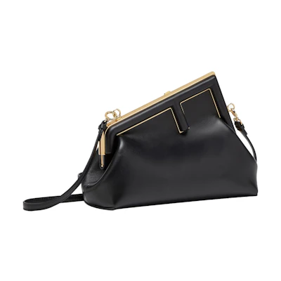 Fendi by Marc Jacobs Fendi First Small Black Leather Bag
