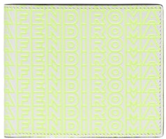 Fendi by Marc Jacobs Fendi Roma Bi-Fold Wallet Two-Tone Leather Compact Bi-Fold Wallet Multicolor Fendi by Marc Jacobs Fendi Roma Bi-Fold Wallet Two-Tone Leather Compact Bi-Fold Wallet Multicolor