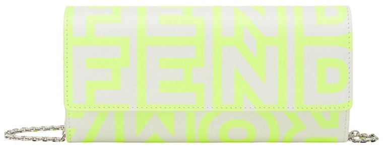 マーク・ジェイコブス コラボ フェンディ ローマ チェーン付き白革ウォレット Buy マーク・ジェイコブス コラボ フェンディ ローマ チェーン付き白革ウォレット