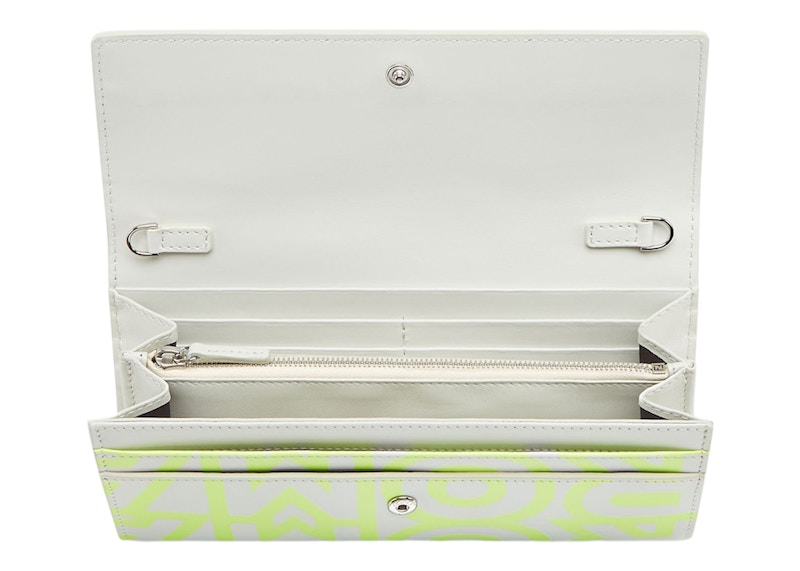 Lookbook Marc Jacobs設計的Fendi Roma白色皮革鏈式長夾