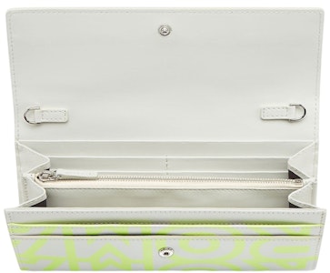 マーク・ジェイコブス コラボ フェンディ ローマ チェーン付き白革ウォレット Lookbook マーク・ジェイコブス コラボ フェンディ ローマ チェーン付き白革ウォレット