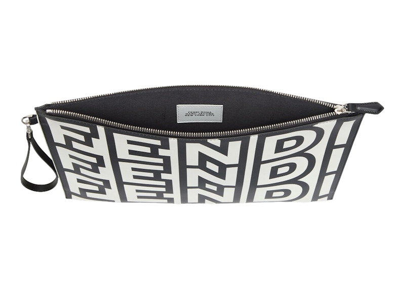 Order Marc Jacobs出品芬迪罗马大号双色皮革手拿包