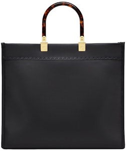 Fendi oleh Marc Jacobs Tas Kulit Hitam Fendi Sunshine Medium Order Fendi oleh Marc Jacobs Tas Kulit Hitam Fendi Sunshine Medium