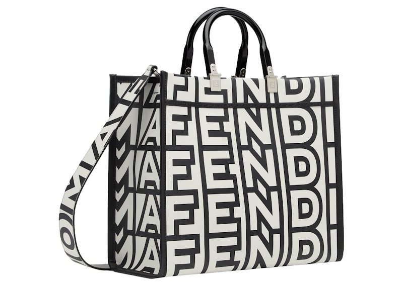 Fendi by Marc Jacobs Fendi Sunshine Medium Two-Tone Leather Shopper Bag