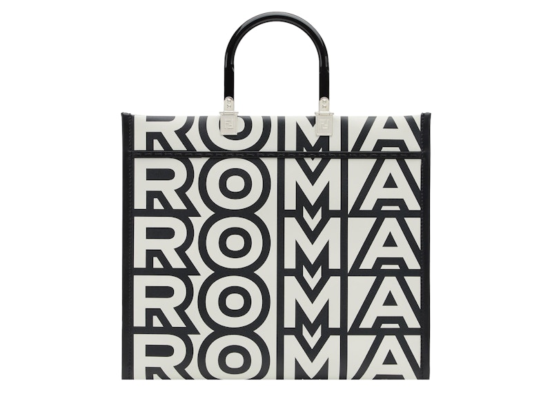 Order Fendi oleh Marc Jacobs Fendi Sunshine Medium Beg Shopper Kulit Dua-Tona