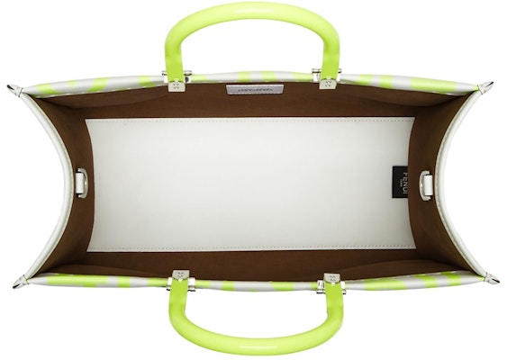 フェンディxマーク・ジェイコブス ミディアムホワイトレザーショッパーバッグ Lookbook フェンディxマーク・ジェイコブス ミディアムホワイトレザーショッパーバッグ