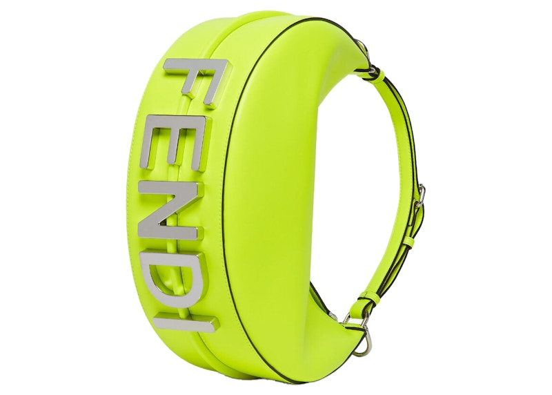 Order 芬迪马克雅各布Fendigraphy小型霓虹黄皮包