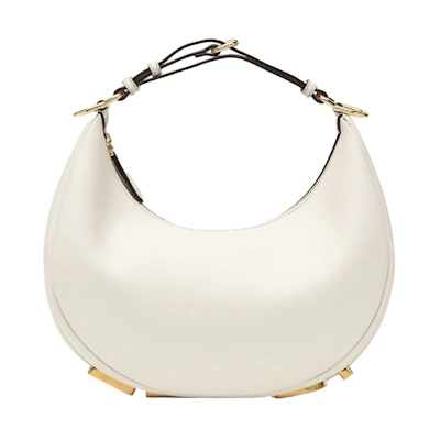 Fendi by Marc Jacobs Fendigraphy Small White Leather Bag