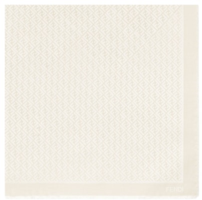 Fendi by Marc Jacobs FF Shawl Ivory Organic Silk Shawl Buy Fendi by Marc Jacobs FF Shawl Ivory Organic Silk Shawl