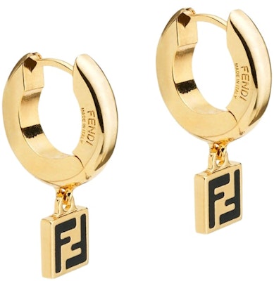 Fendi by Marc Jacobs Forever Fendi Hoop Earrings Gold-Colored Earrings Buy Fendi by Marc Jacobs Forever Fendi Hoop Earrings Gold-Colored Earrings