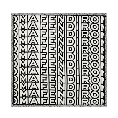 Fendi by Marc Jacobs Foulard Two-Tone Silk Foulard