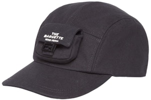Fendi by Marc Jacobs Hat Black Canvas Baseball Cap Black Fendi by Marc Jacobs Hat Black Canvas Baseball Cap Black