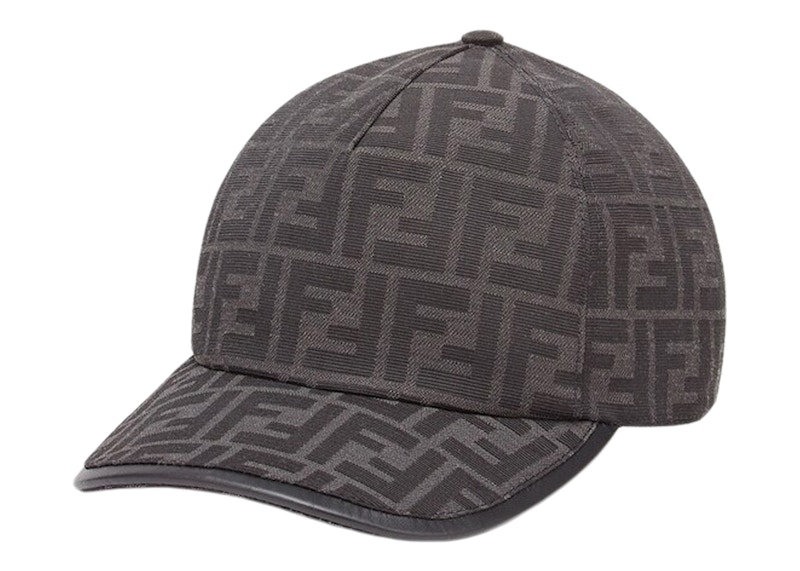 Fendi by Marc Jacobs Hat Black Fabric Baseball Cap Black