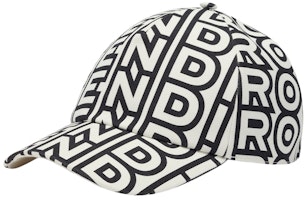 Fendi by Marc Jacobs Hat Two-Tone Canvas Baseball Cap with Semi-Stiff Peak Fendi by Marc Jacobs Hat Two-Tone Canvas Baseball Cap with Semi-Stiff Peak