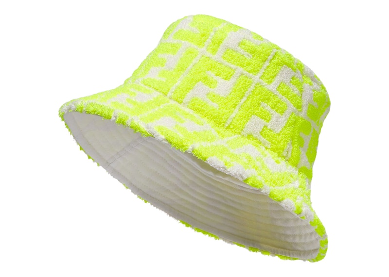 Fendi by Marc Jacobs Hat Yellow Terry Bucket Hat