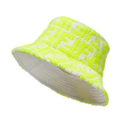 Fendi by Marc Jacobs Hat Yellow Terry Bucket Hat